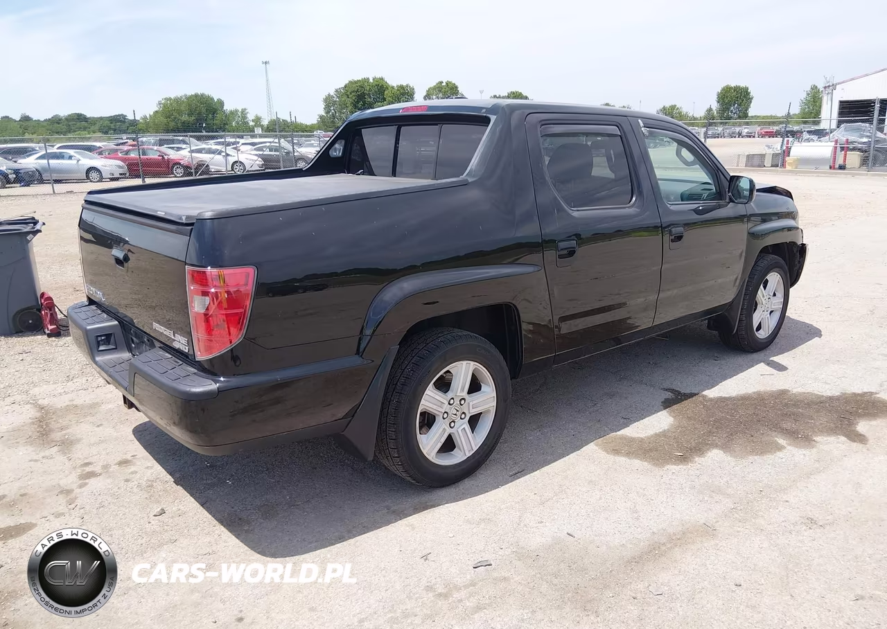 2011 Honda Ridgeline Rtl VIN:5FPYK1F51BB005371 - 4