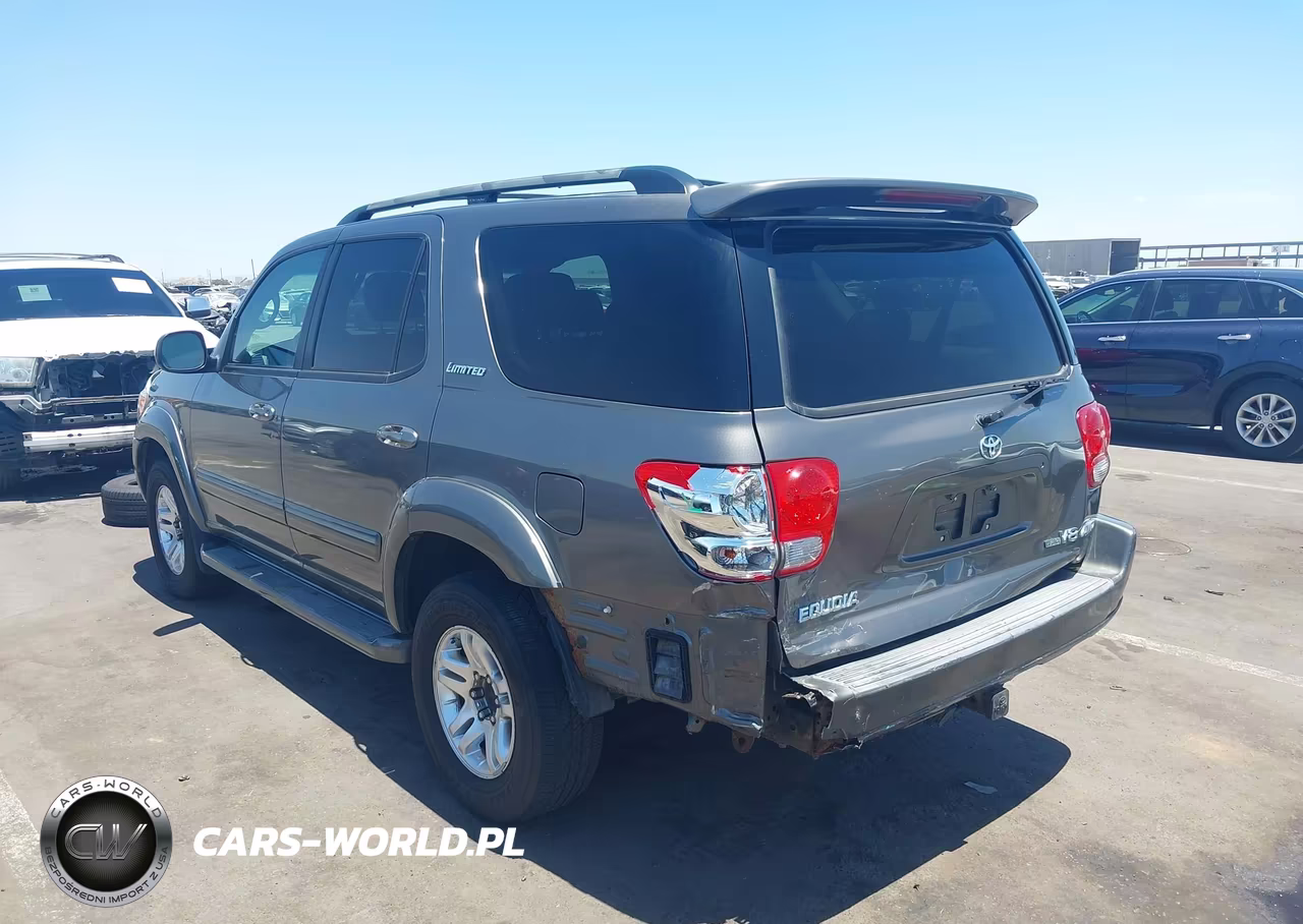 2006 Toyota Sequoia Limited V8 VIN:5TDBT48A36S265926 - 3