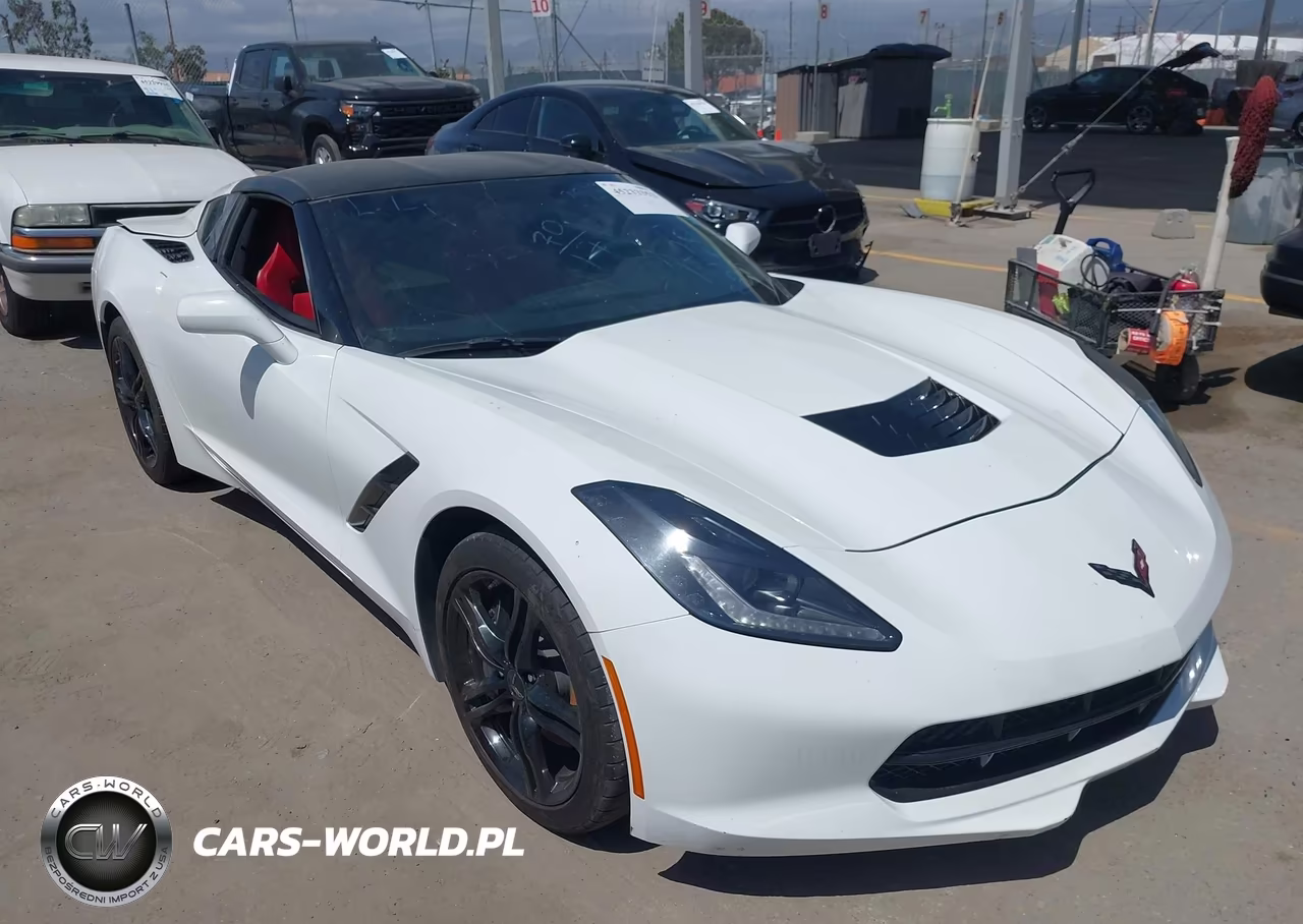 2017 Chevrolet Corvette Stingray VIN:1G1YB2D78H5101780 - 1