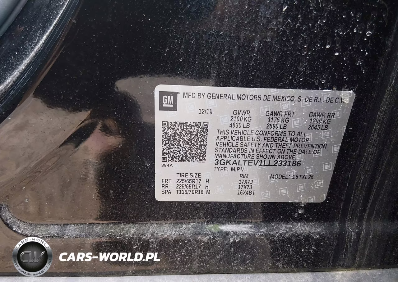 2020 GMC Terrain Awd Sle VIN:3GKALTEV1LL233186 - 9