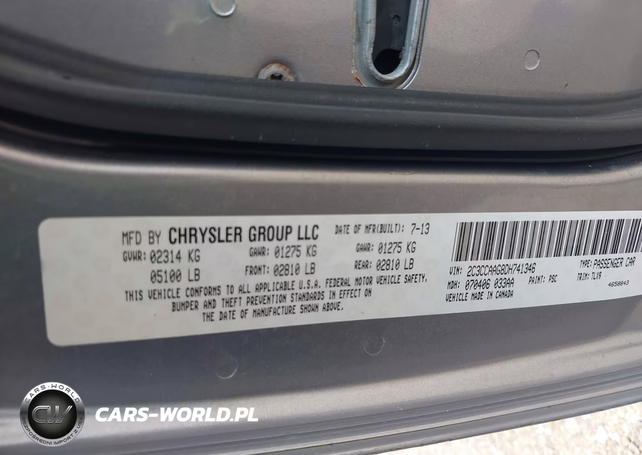 2013 Chrysler 300 Motown VIN:2C3CCAAG8DH741346 - 9