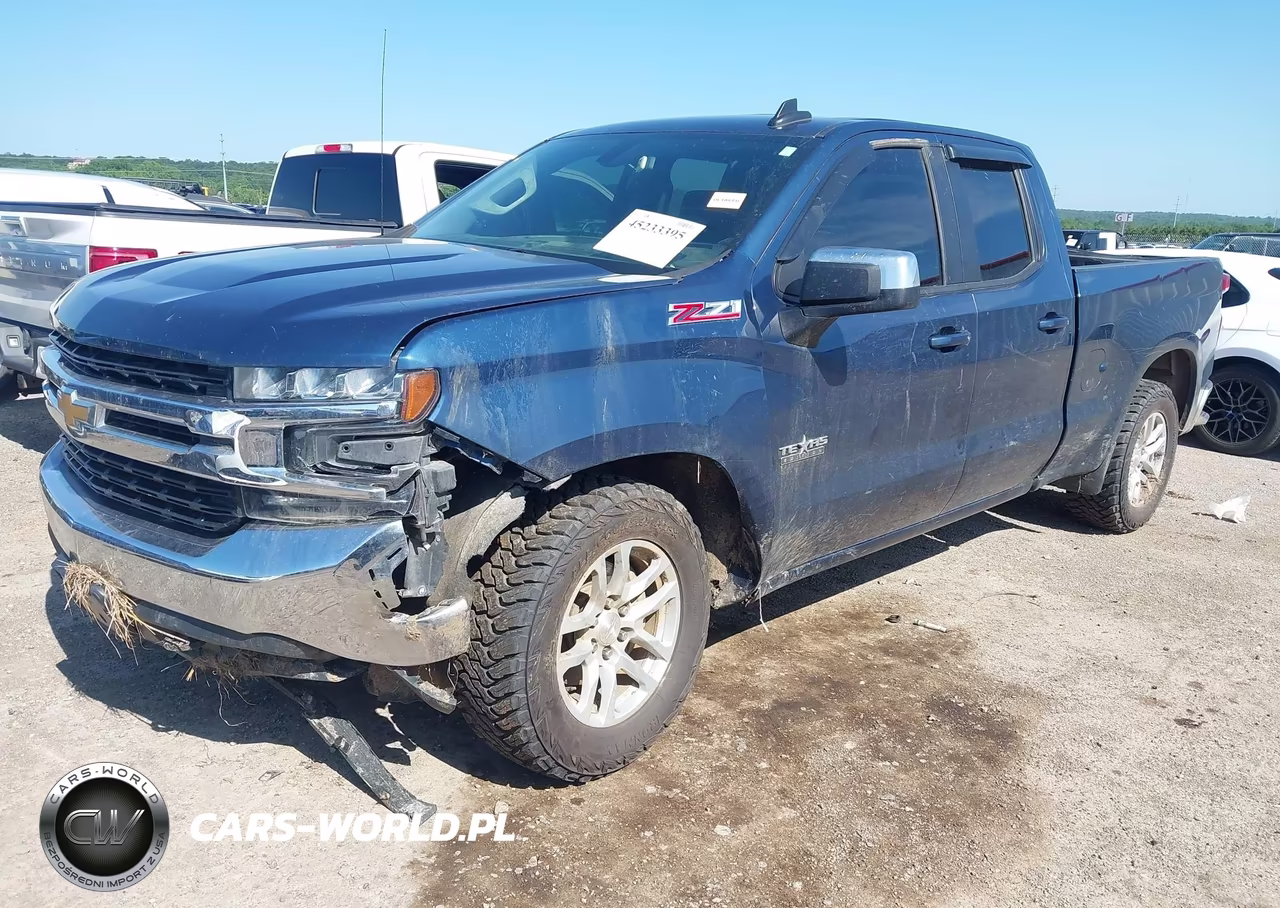 2019 Chevrolet Silverado 1500 Lt VIN:1GCRYDED7KZ227963 - 2