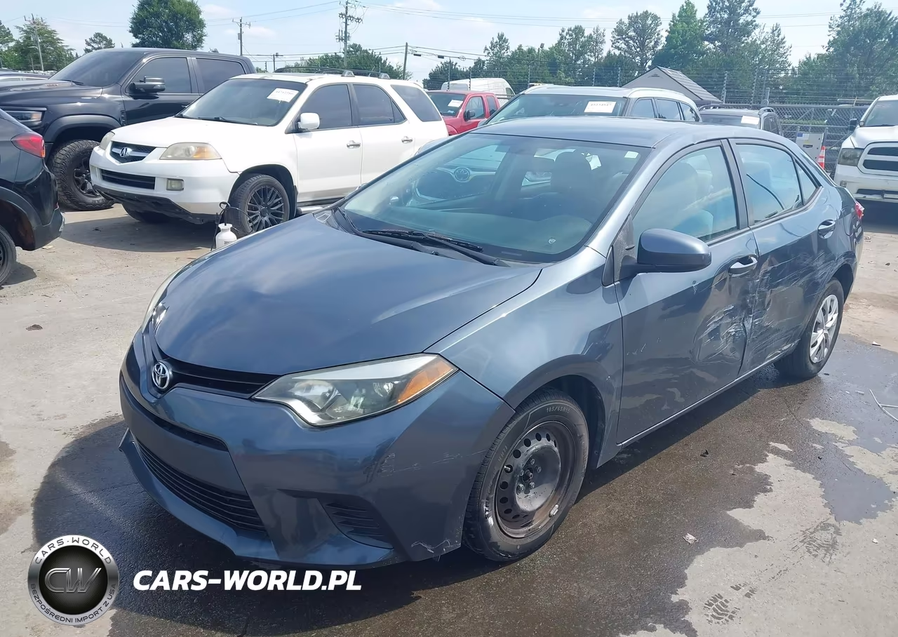2016 Toyota Corolla L VIN:2T1BURHE5GC534175 - 2