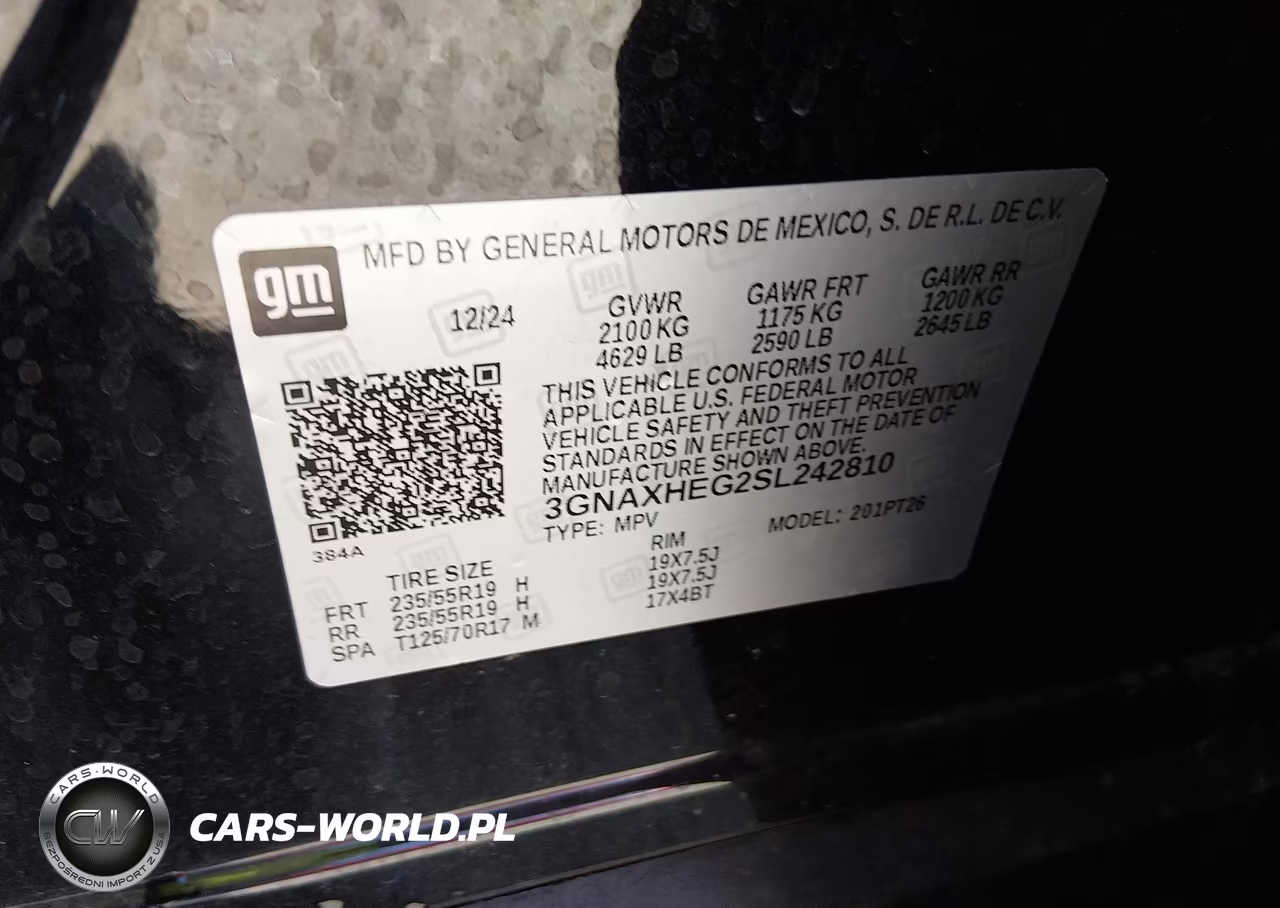 2025 Chevrolet Equinox Fwd Lt VIN:3GNAXHEG2SL242810 - 9
