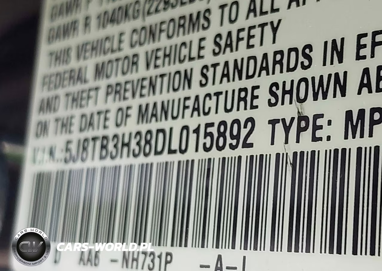 2013 Acura Rdx VIN:5J8TB3H38DL015892 - 9