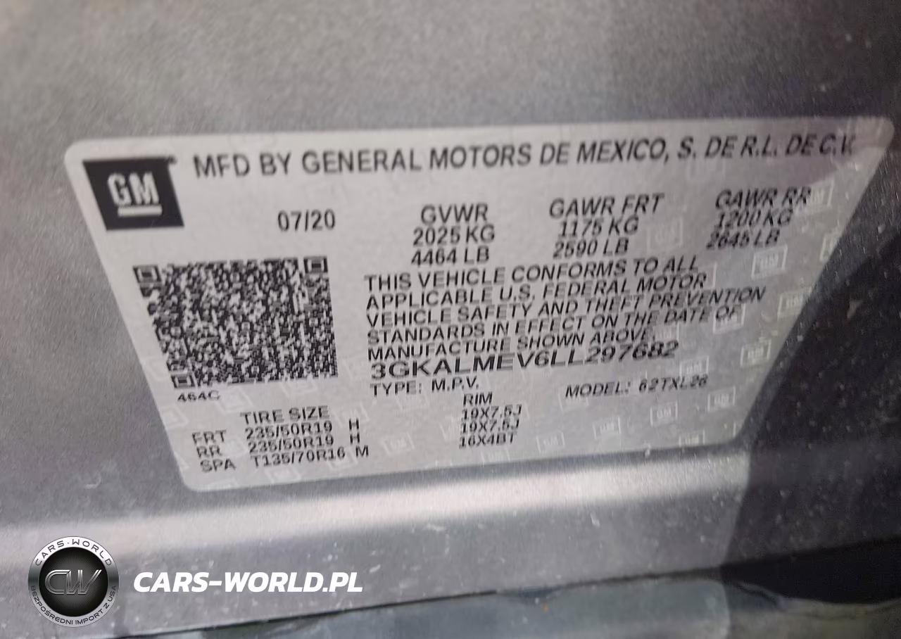 2020 GMC Terrain Fwd Sle VIN:3GKALMEV6LL297682 - 9