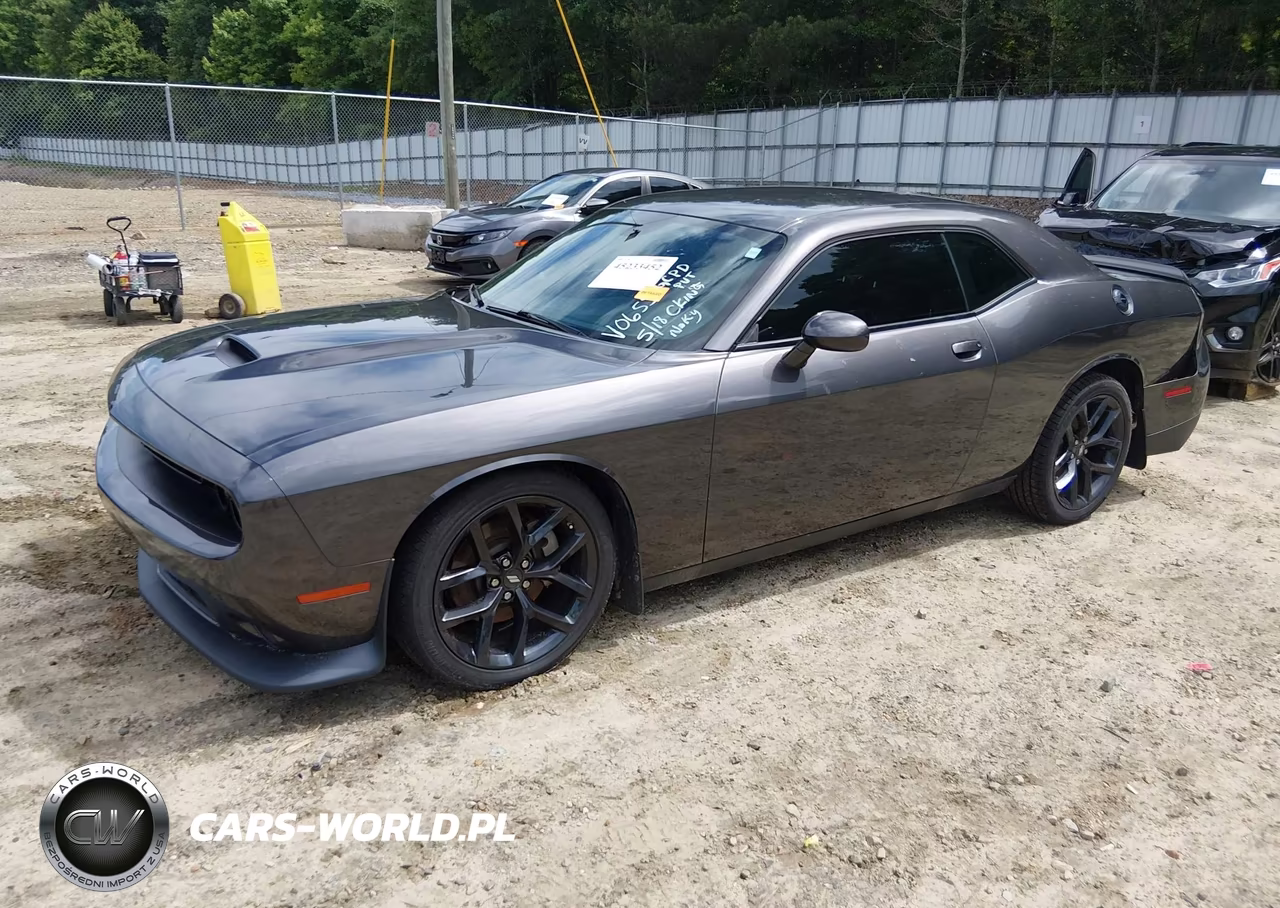 2022 Dodge Challenger Gt VIN:2C3CDZJG0NH140655 - 2