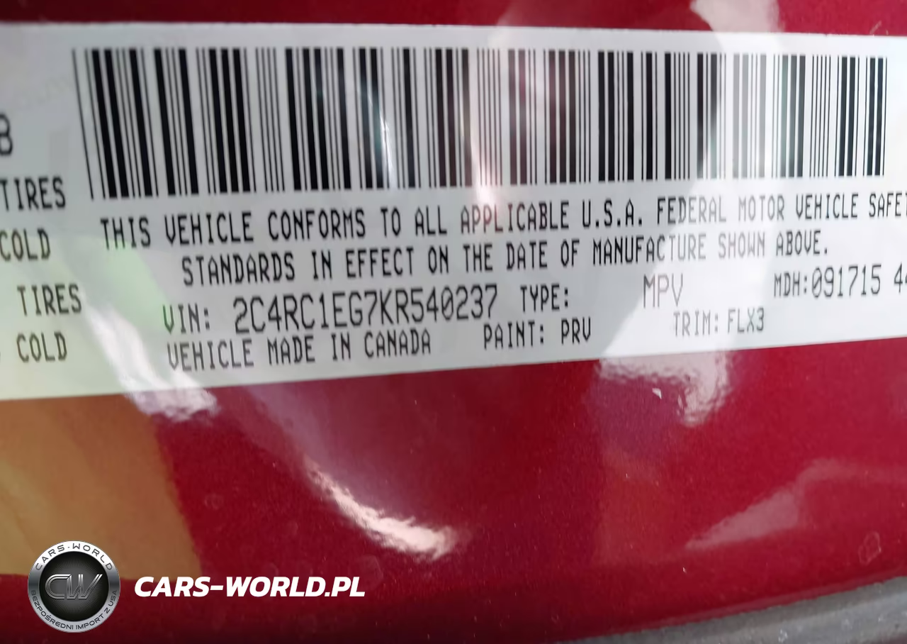 2019 Chrysler Pacifica Touring L Plus VIN:2C4RC1EG7KR540237 - 9