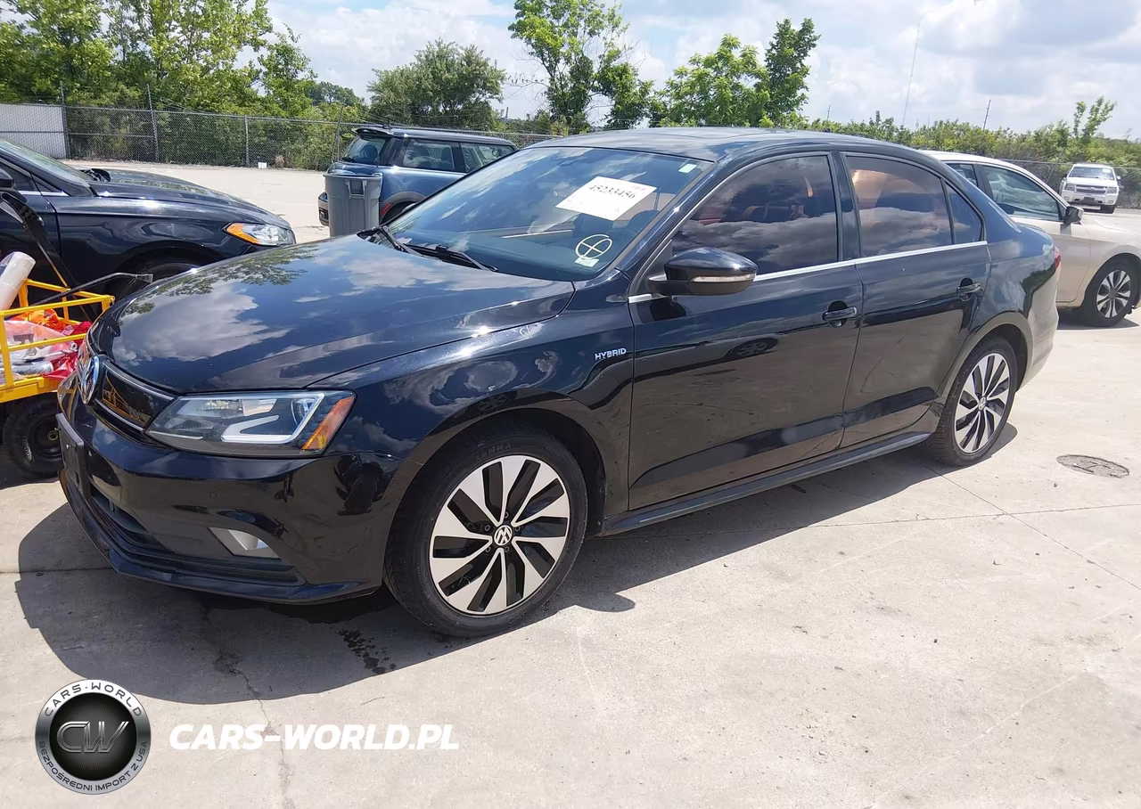 2015 Volkswagen Jetta Hybrid Sel Premium VIN:3VW637AJ4FM408375 - 2