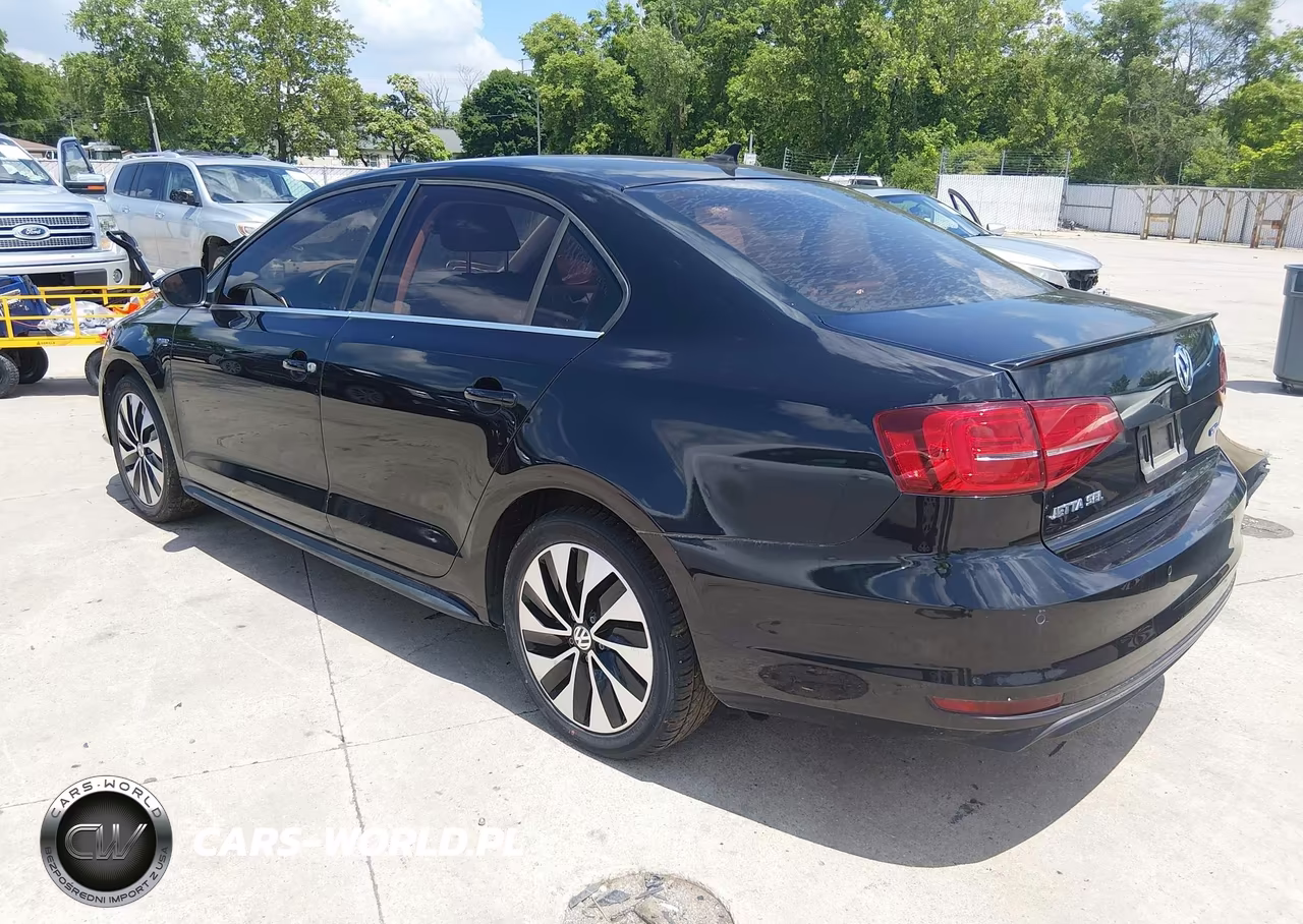2015 Volkswagen Jetta Hybrid Sel Premium VIN:3VW637AJ4FM408375 - 3