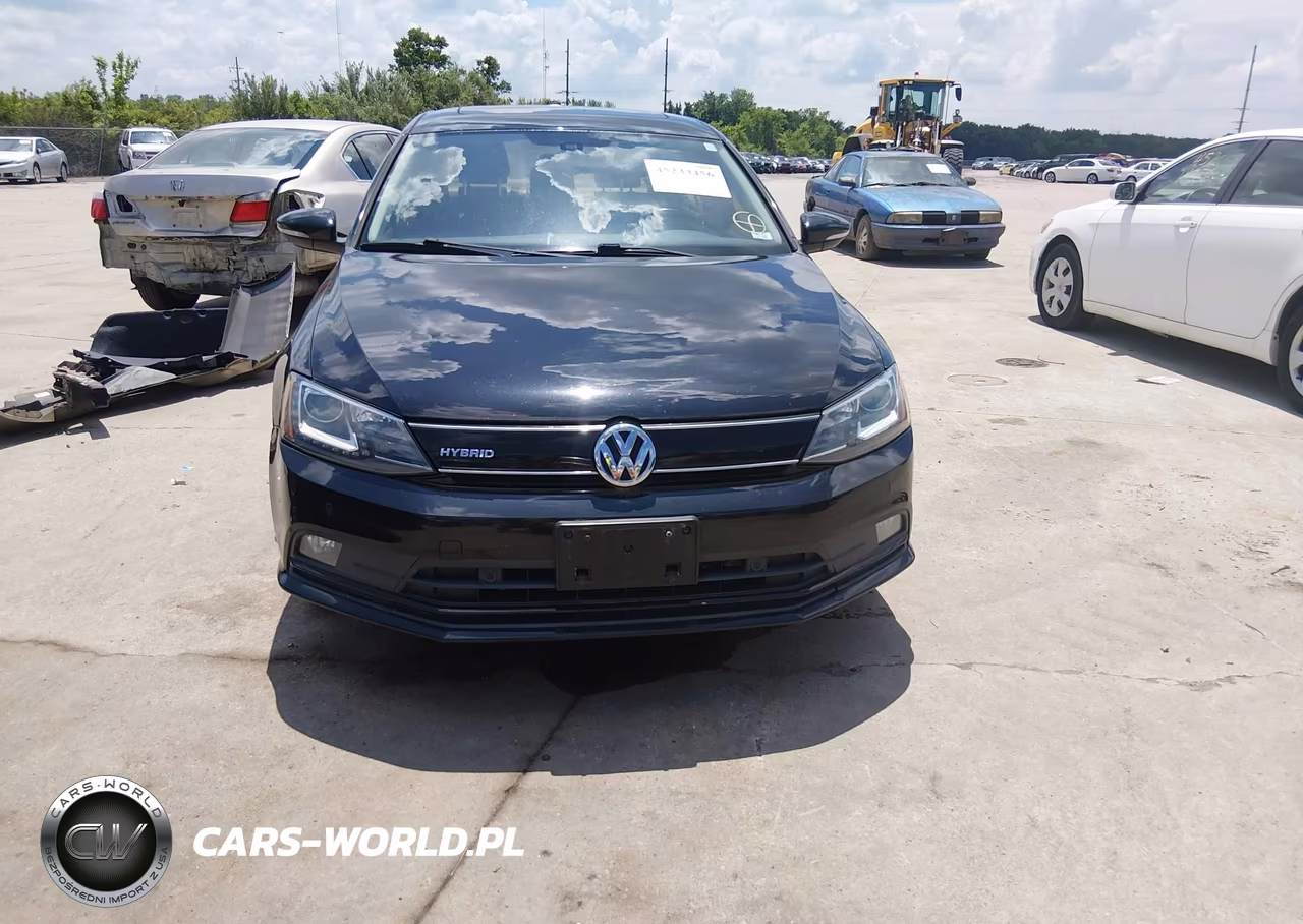 2015 Volkswagen Jetta Hybrid Sel Premium VIN:3VW637AJ4FM408375 - 6