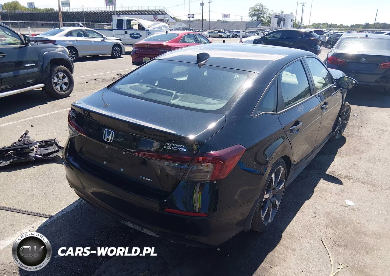 2025 Honda Civic Hybrid Sport-Sport Touring VIN:2HGFE4F87SH347566 - 4