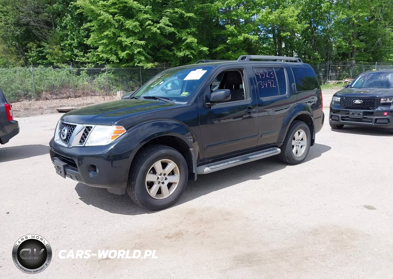 2012 Nissan Pathfinder Sv VIN:5N1AR1NB1CC622695 - 2