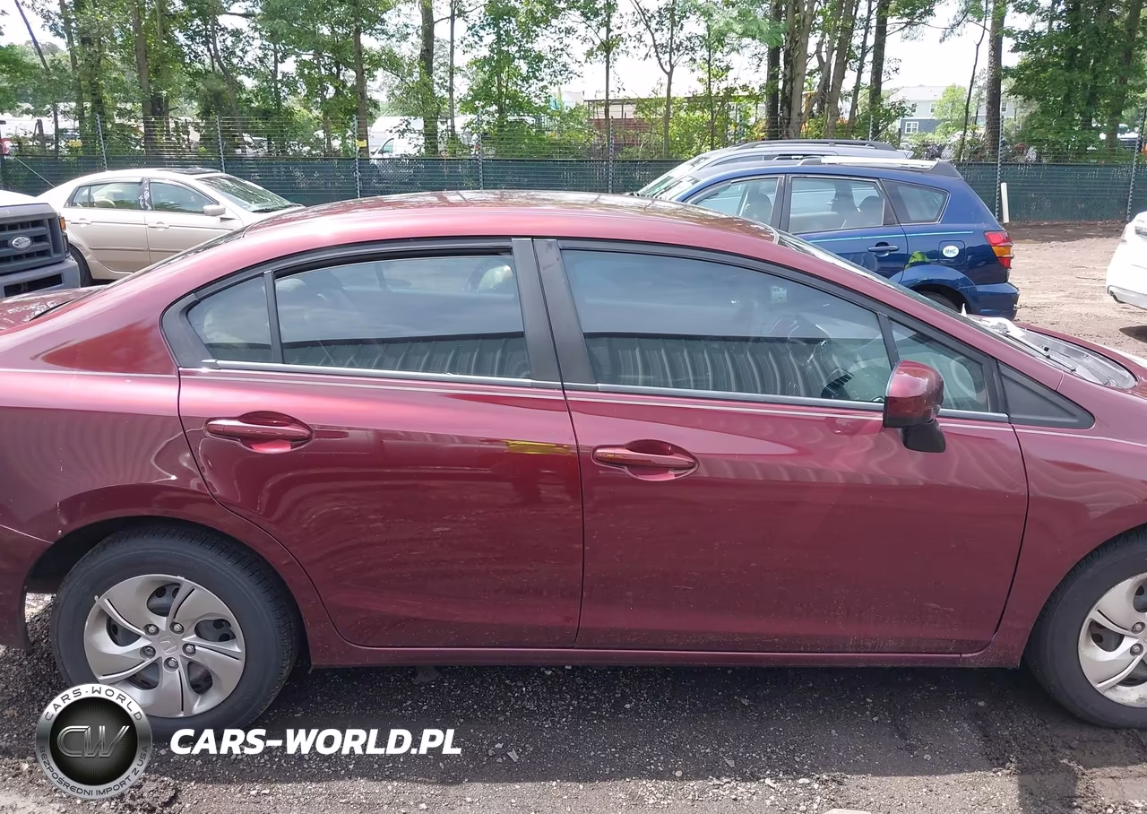 2014 Honda Civic Lx VIN:2HGFB2F58EH516260 - 13
