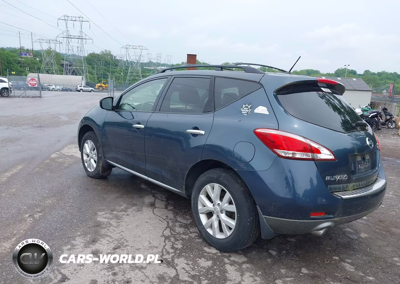 2013 Nissan Murano Sl VIN:JN8AZ1MW8DW320060 - 3