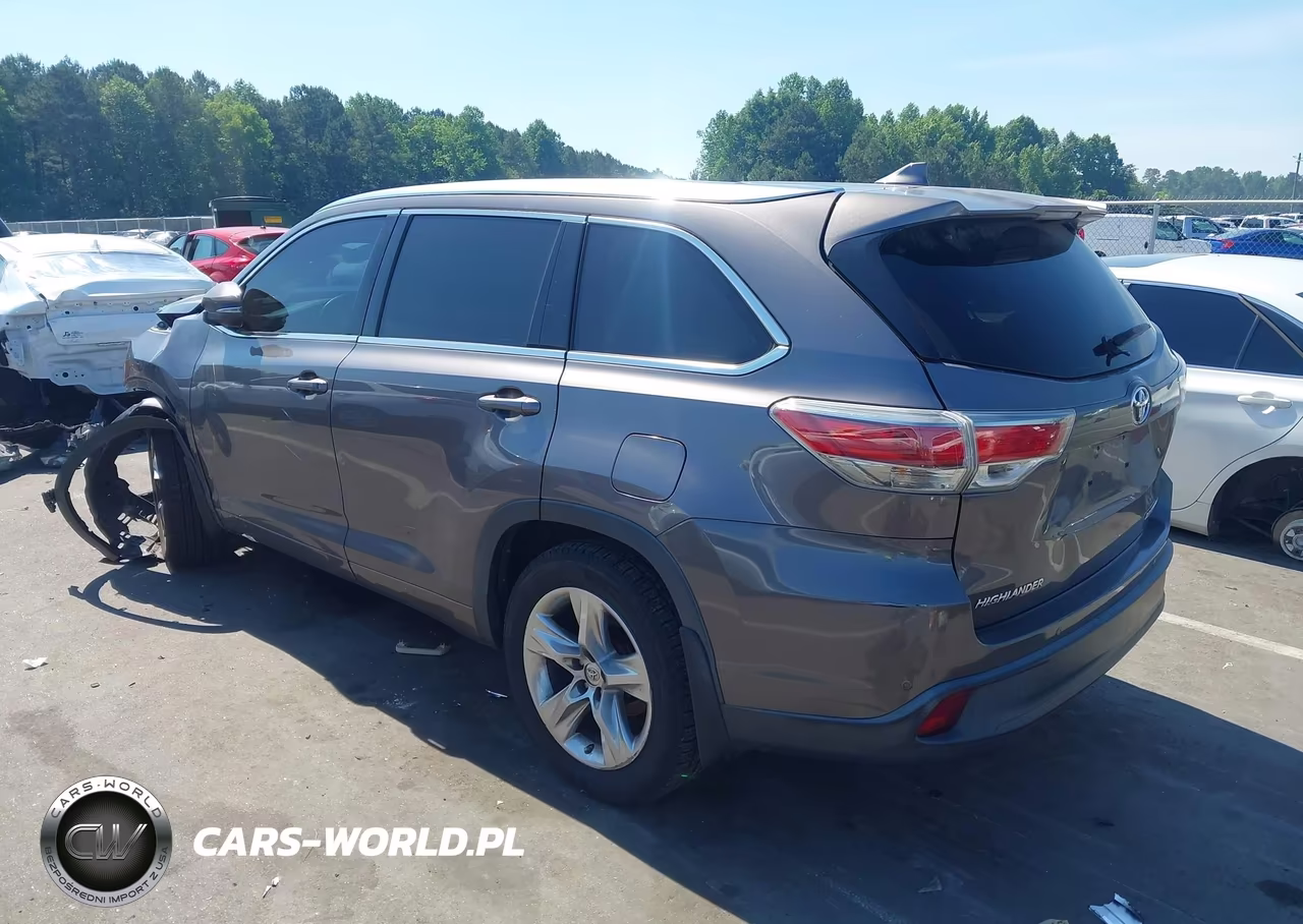 2015 Toyota Highlander Limited Platinum V6 VIN:5TDDKRFHXFS082287 - 3