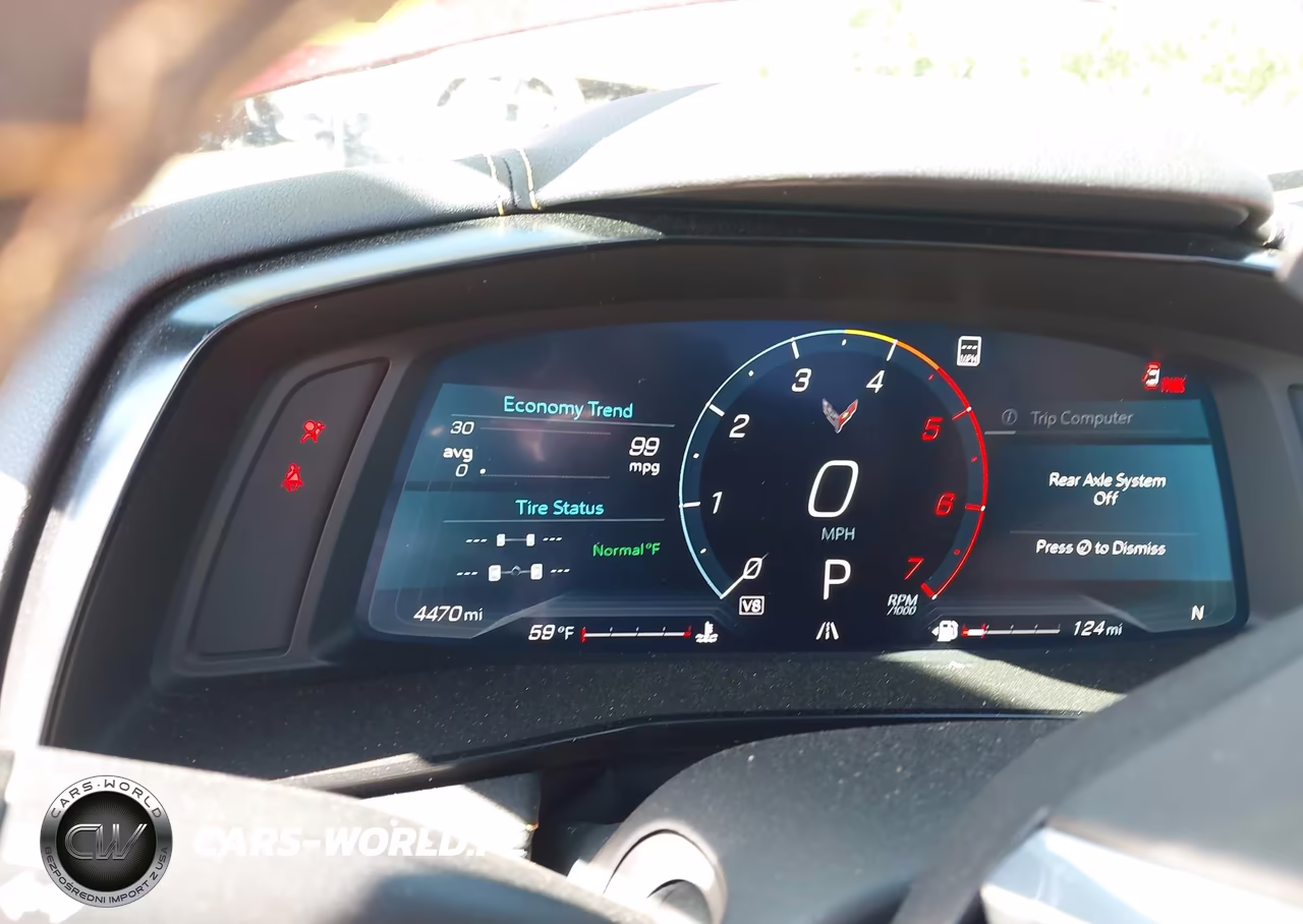 2022 Chevrolet Corvette Stingray Rwd 2Lt VIN:1G1YB2D47N5104784 - 7