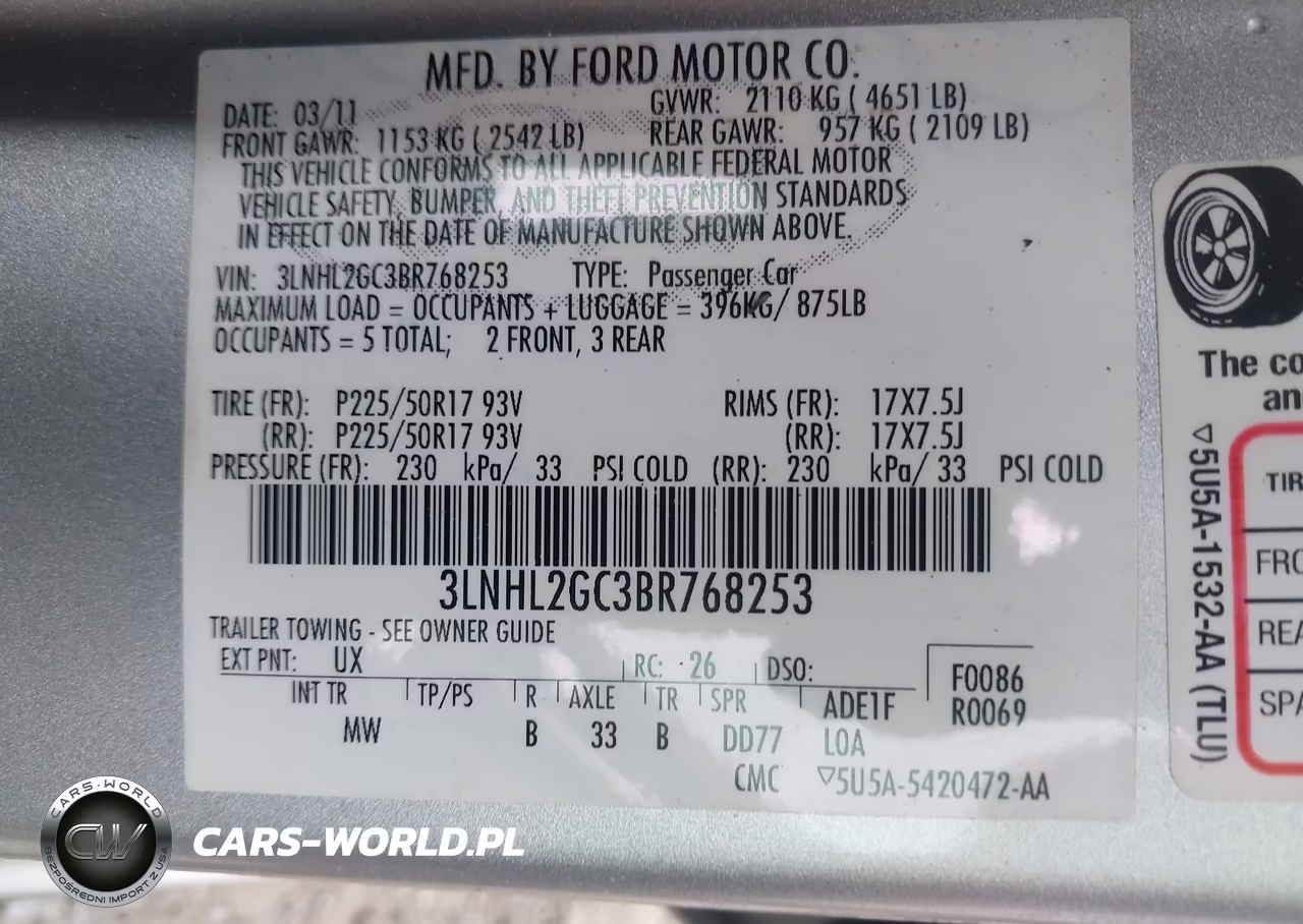 2011 Lincoln Mkz VIN:3LNHL2GC3BR768253 - 9