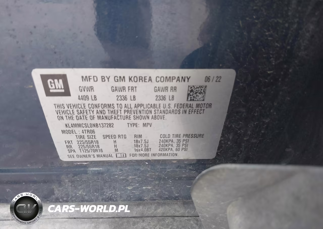 2022 Buick Encore Gx Awd Preferred VIN:KL4MMCSL0NB137282 - 9