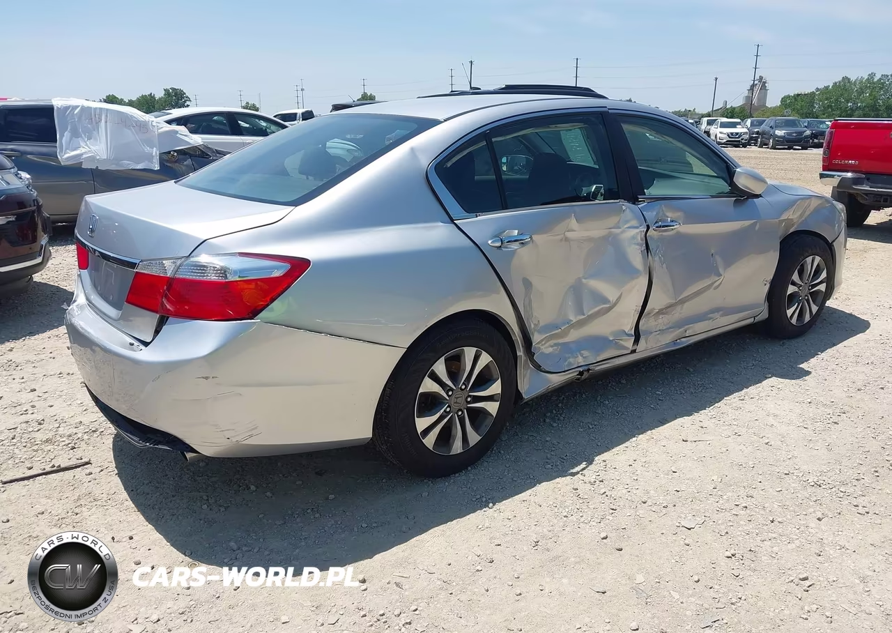 2013 Honda Accord Lx VIN:1HGCR2F31DA130855 - 4