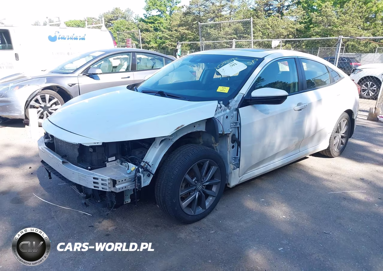 2019 Honda Civic Ex-L VIN:JHMFC1F7XKX004142 - 2