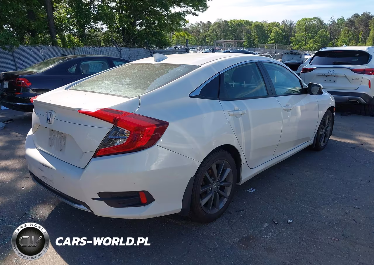 2019 Honda Civic Ex-L VIN:JHMFC1F7XKX004142 - 4