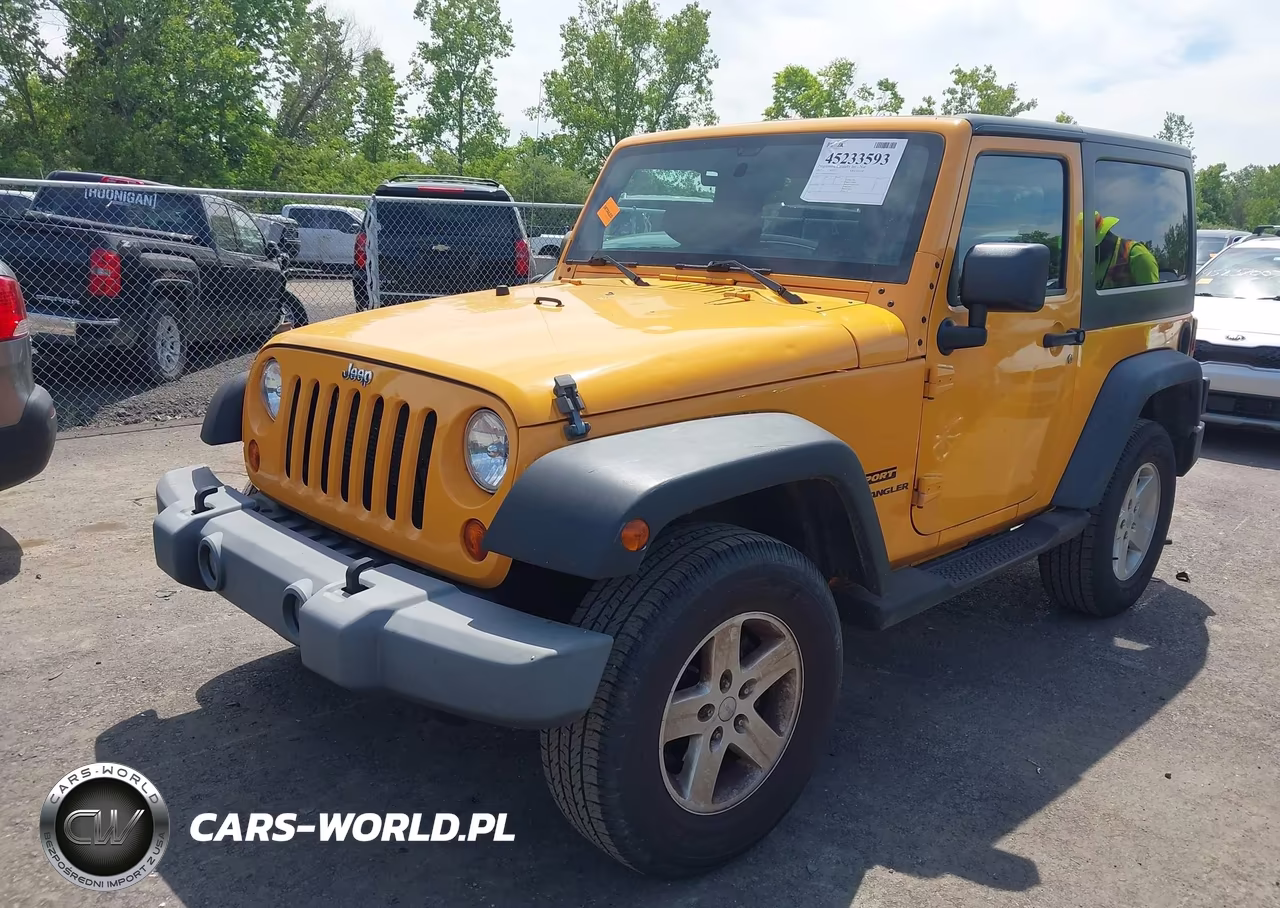 2012 Jeep Wrangler Sport VIN:1C4AJWAG9CL181103 - 2