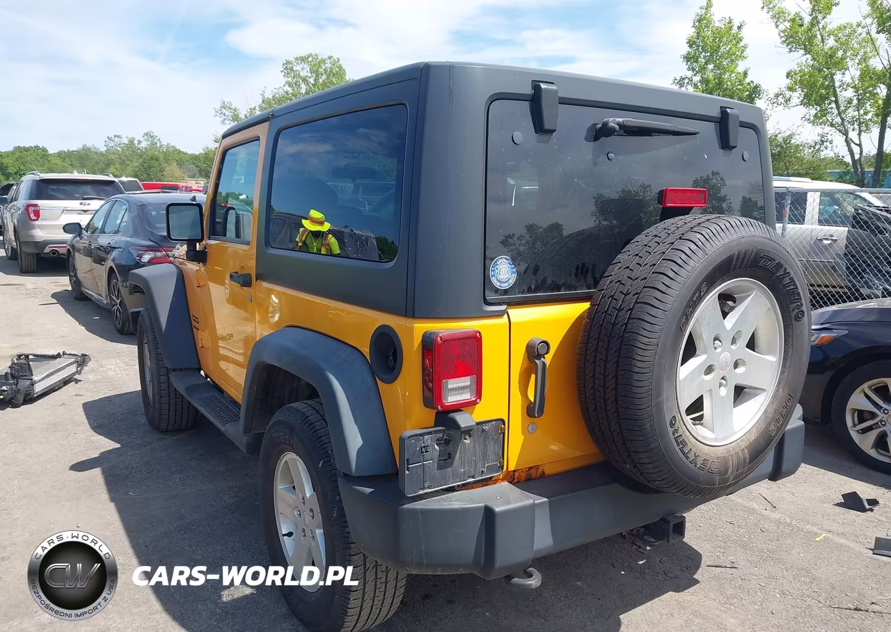 2012 Jeep Wrangler Sport VIN:1C4AJWAG9CL181103 - 3