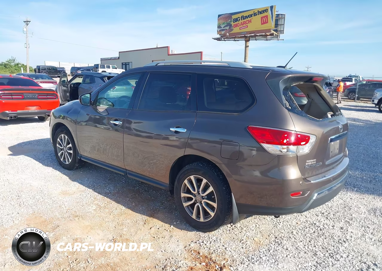 2015 Nissan Pathfinder Sv VIN:5N1AR2MN6FC615148 - 3