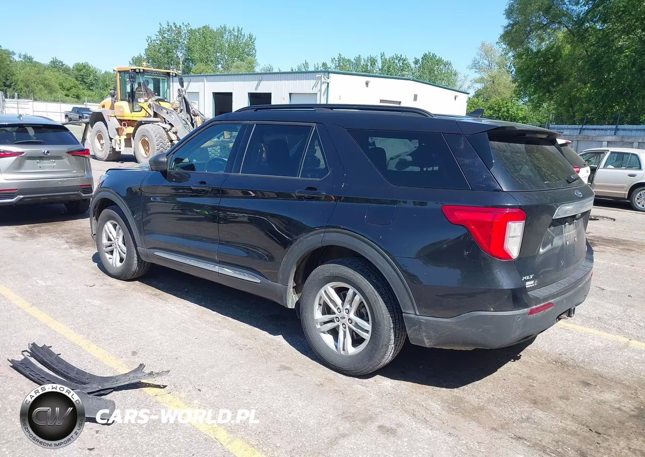 2021 Ford Explorer Xlt VIN:1FMSK8DH9MGB87183 - 3
