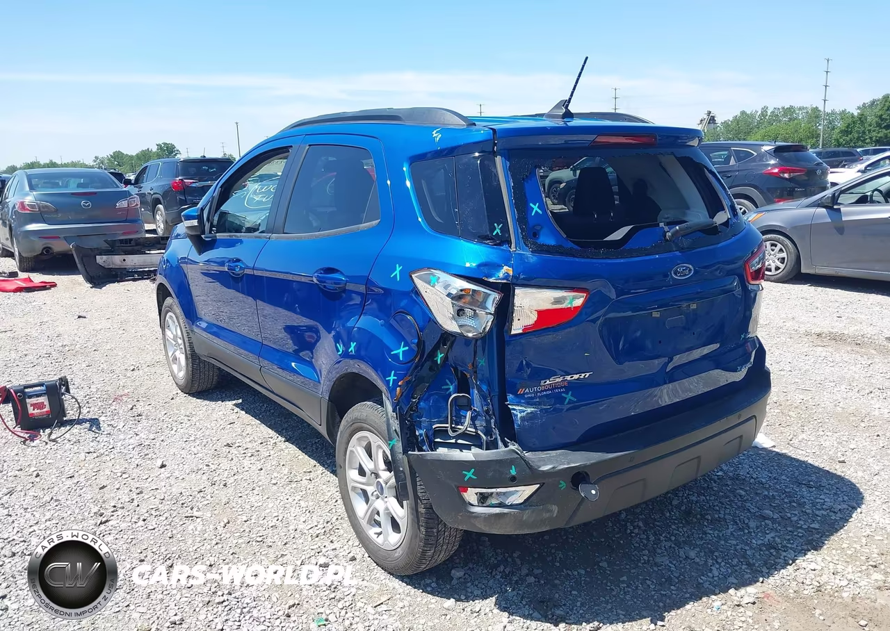 2019 Ford Ecosport Se VIN:MAJ6S3GL0KC304670 - 3