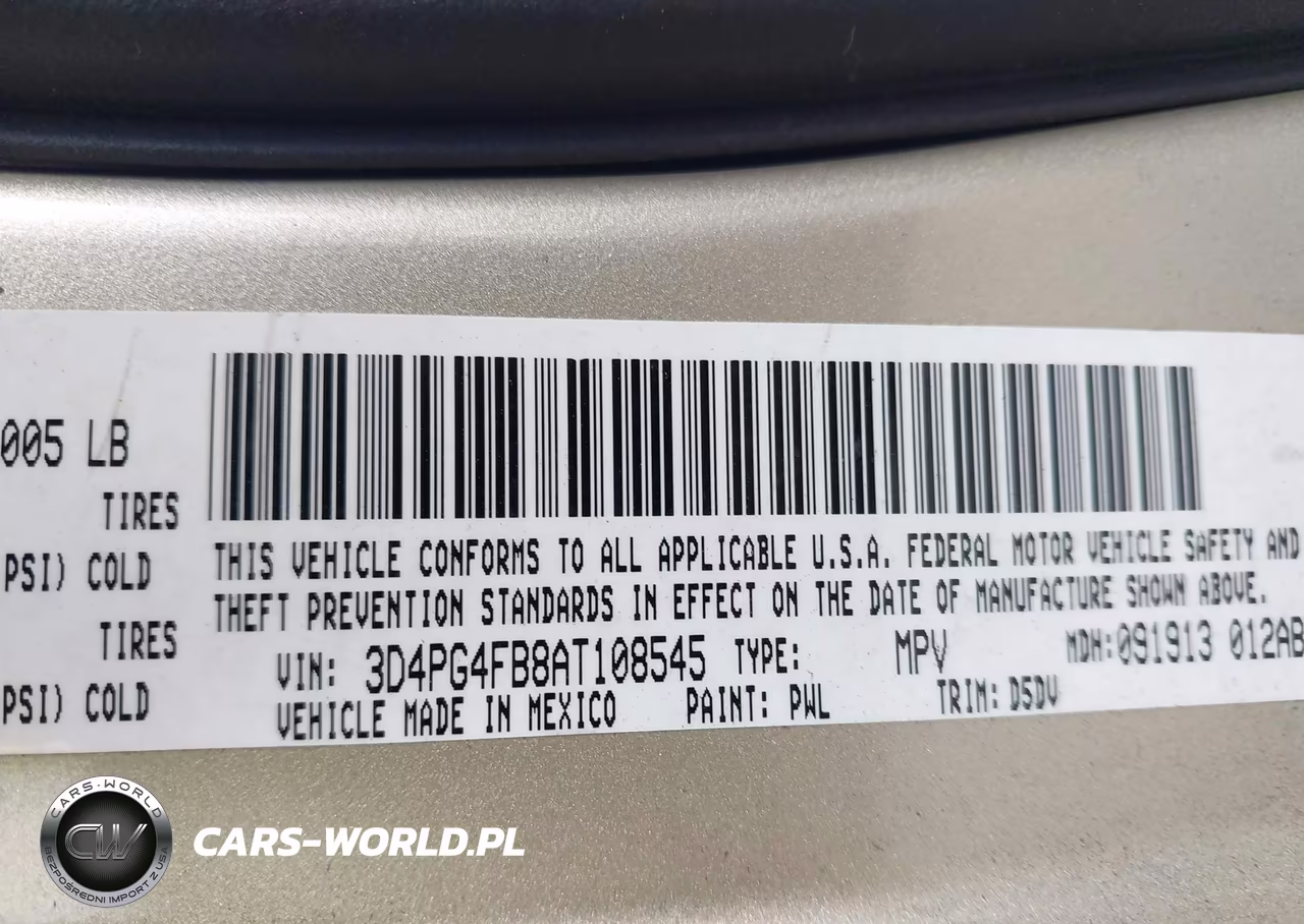 2010 Dodge Journey Se VIN:3D4PG4FB8AT108545 - 9