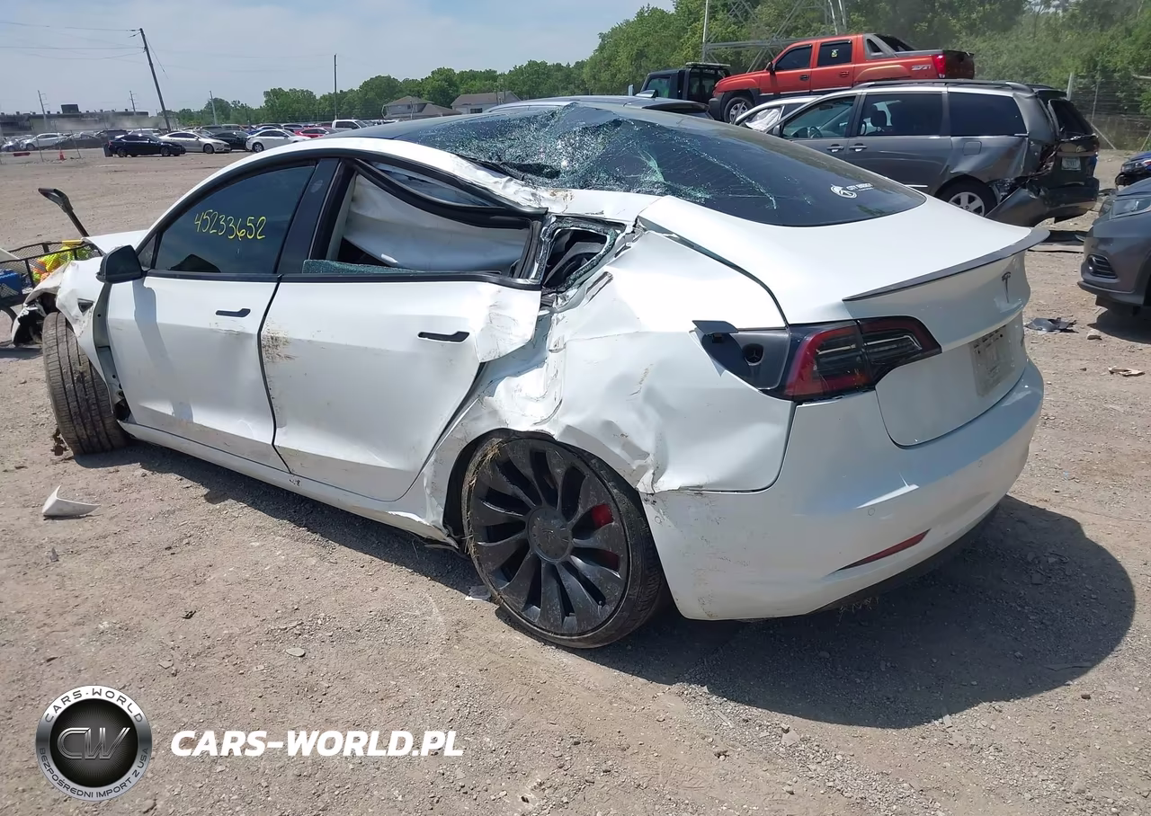 2022 Tesla Model 3 Performance Dual Motor All-Wheel Drive VIN:5YJ3E1EC7NF344182 - 3