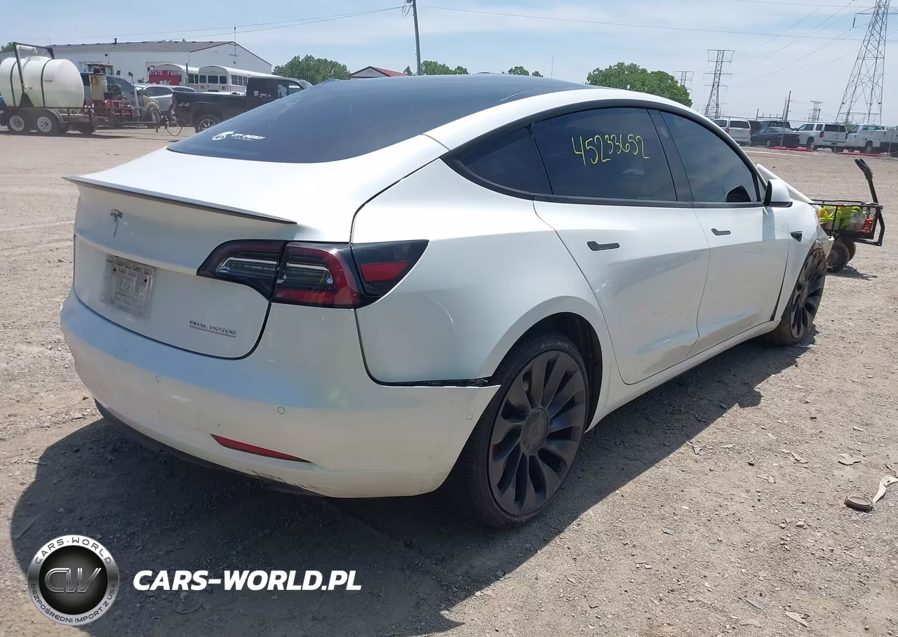 2022 Tesla Model 3 Performance Dual Motor All-Wheel Drive VIN:5YJ3E1EC7NF344182 - 4