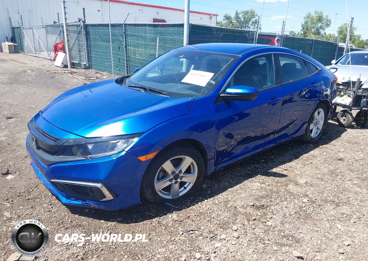 2020 Honda Civic Lx VIN:2HGFC2F68LH502989 - 2