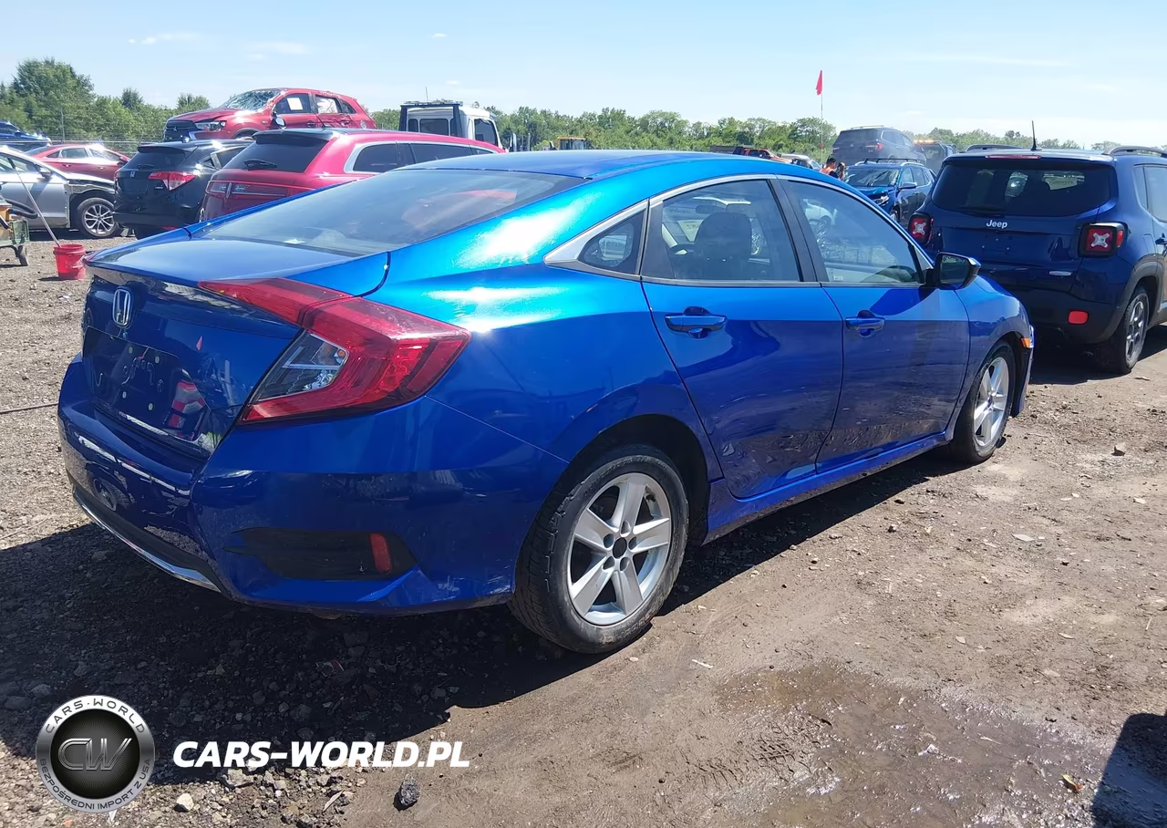 2020 Honda Civic Lx VIN:2HGFC2F68LH502989 - 4