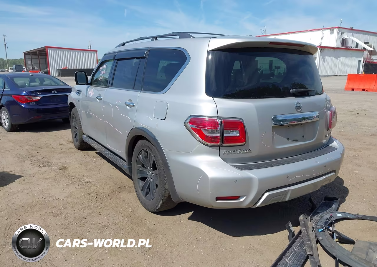 2017 Nissan Armada Platinum VIN:JN8AY2NE9H9708126 - 3
