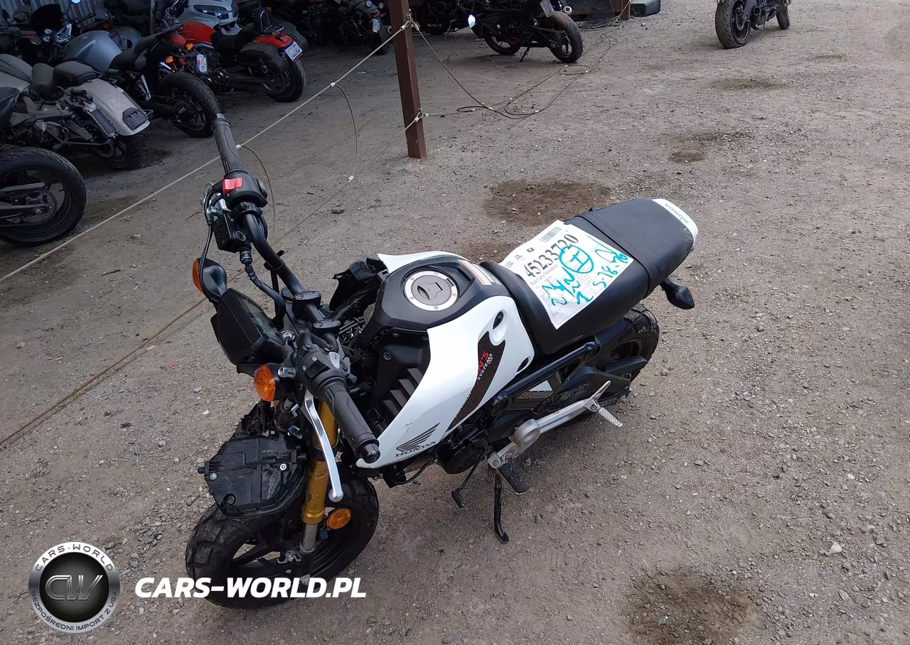 2024 Honda Grom A VIN:MLHJC9258R5200940 - 2