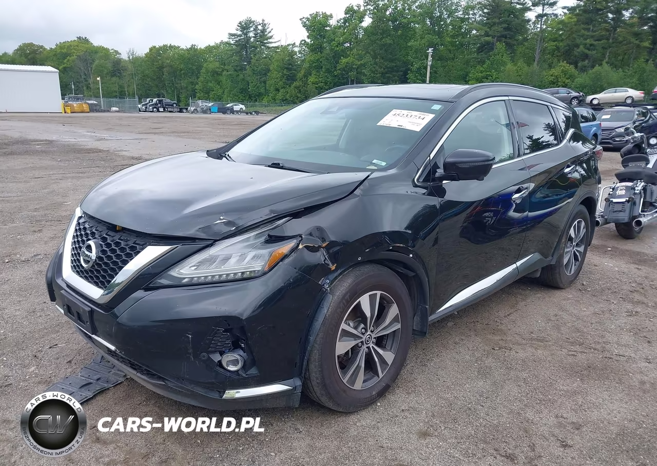2020 Nissan Murano Sv Intelligent Awd VIN:5N1AZ2BS6LN153456 - 2