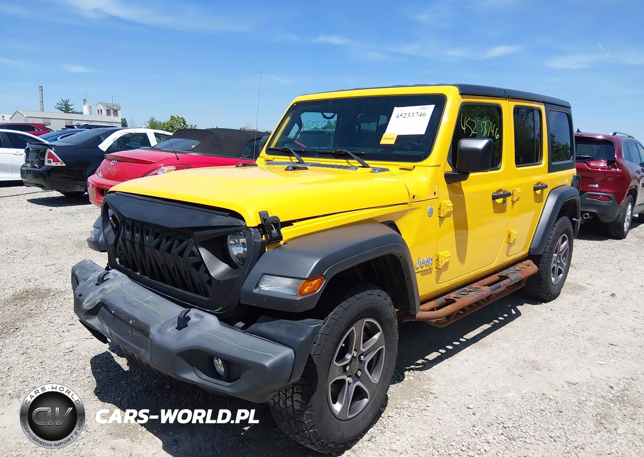 2018 Jeep Wrangler Unlimited Sport S 4X4 VIN:1C4HJXDG7JW318194 - 2