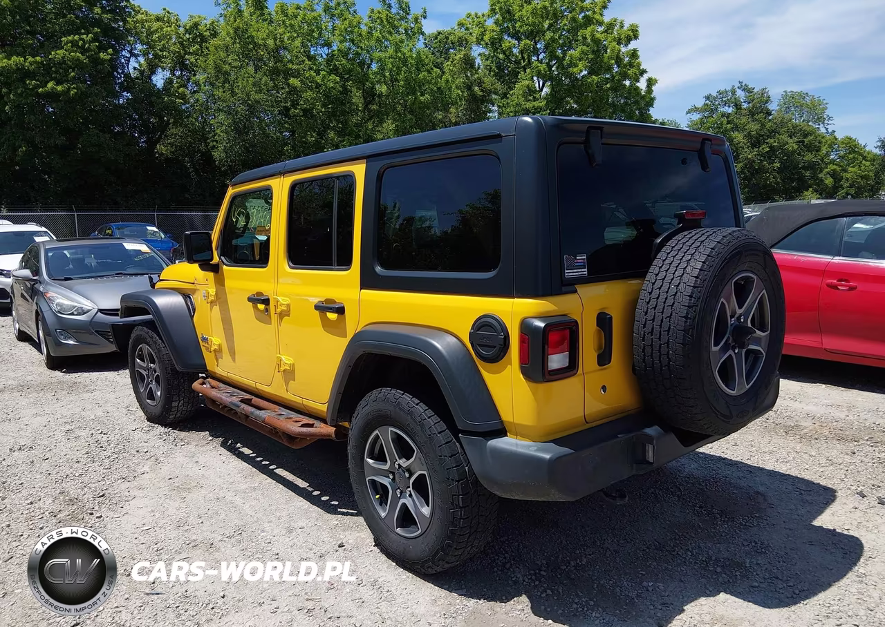 2018 Jeep Wrangler Unlimited Sport S 4X4 VIN:1C4HJXDG7JW318194 - 3