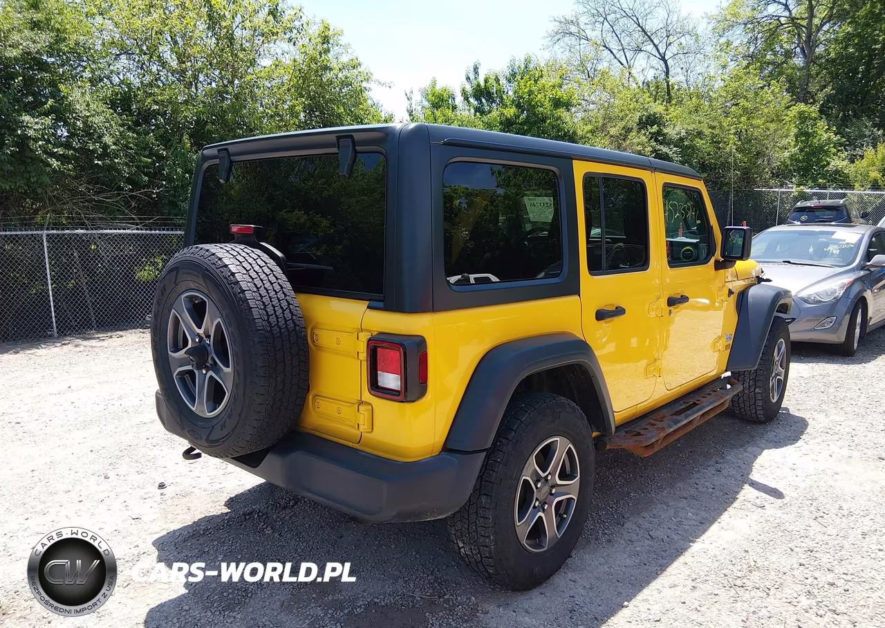 2018 Jeep Wrangler Unlimited Sport S 4X4 VIN:1C4HJXDG7JW318194 - 4
