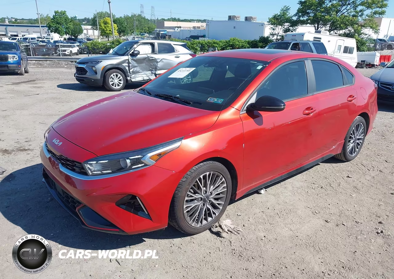 2022 Kia Forte Gt-Line VIN:3KPF54AD3NE453628 - 2