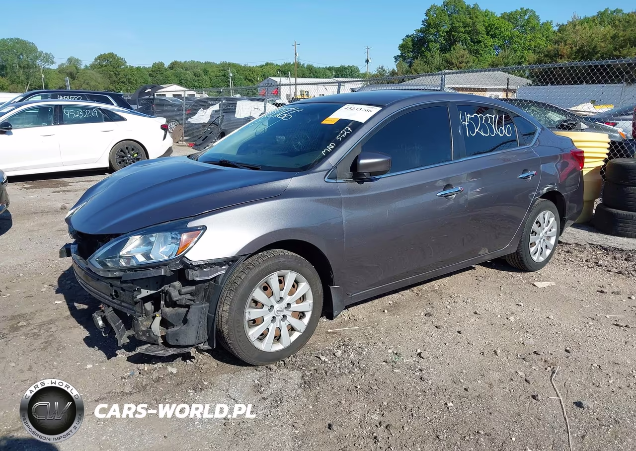 2019 Nissan Sentra S VIN:3N1AB7APXKY433548 - 2