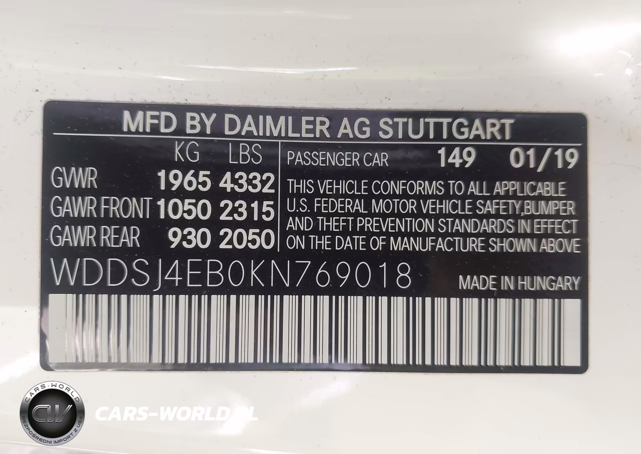2019 Mercedes-Benz Cla 250 VIN:WDDSJ4EB0KN769018 - 9