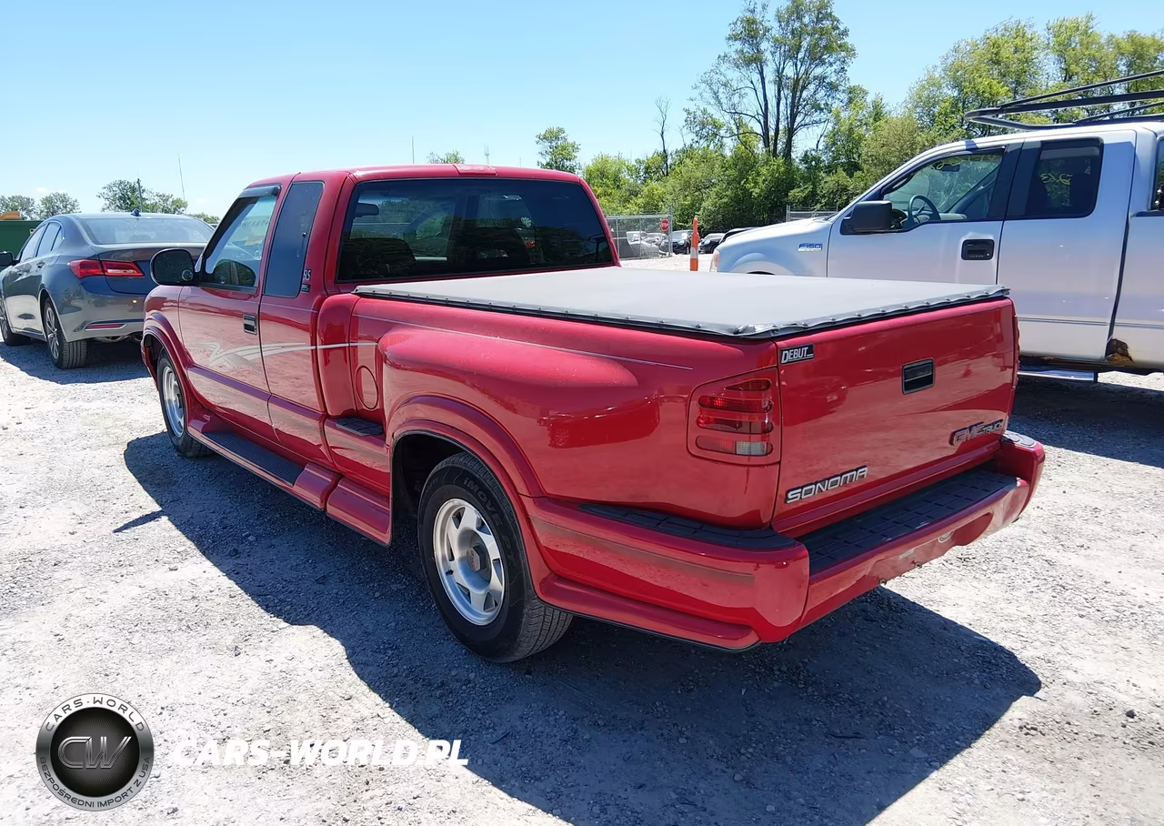 1997 GMC Sonoma Sls Wideside VIN:1GTCS19X3V8504886 - 3