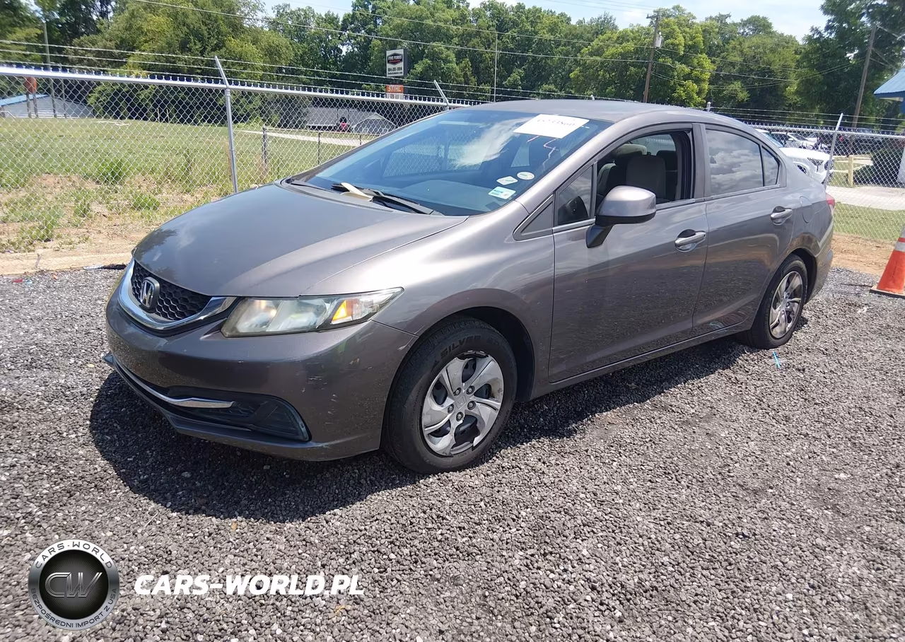 2013 Honda Civic Lx VIN:19XFB2F5XDE087745 - 2