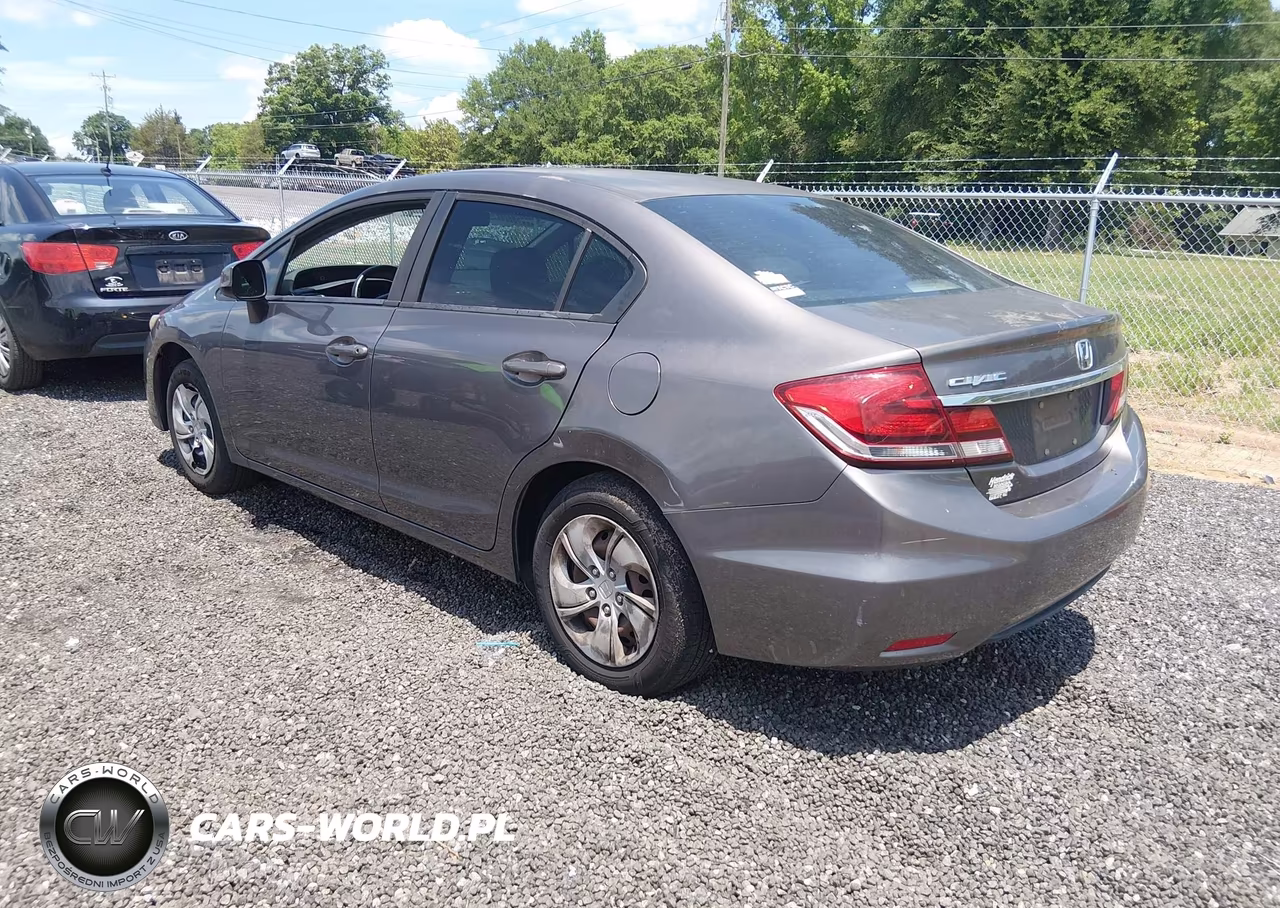 2013 Honda Civic Lx VIN:19XFB2F5XDE087745 - 3