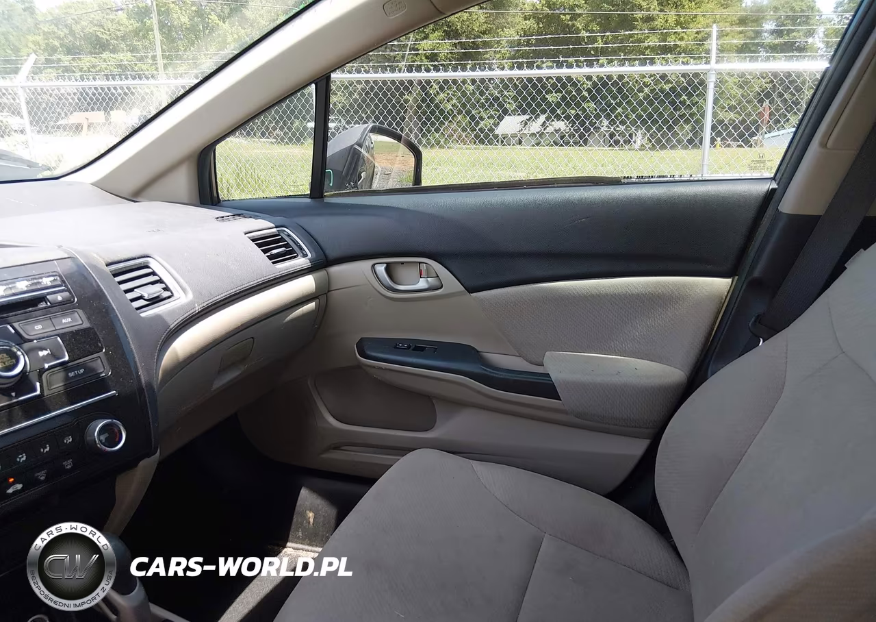2013 Honda Civic Lx VIN:19XFB2F5XDE087745 - 5