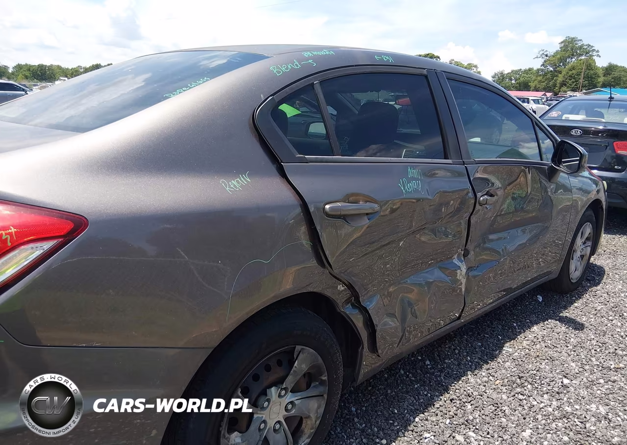 2013 Honda Civic Lx VIN:19XFB2F5XDE087745 - 6